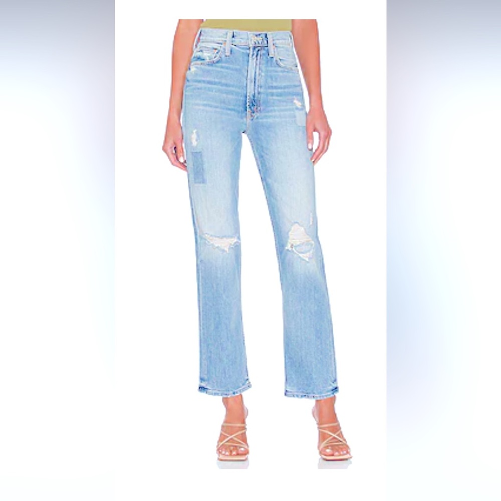 Mother denim jeans. High waisted Study Hover